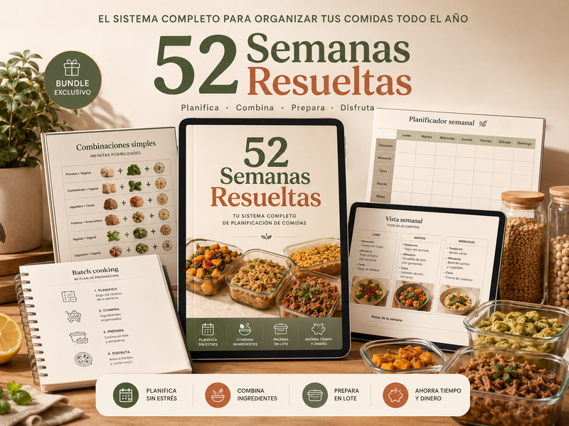 Agregá 52 Semanas Resueltas por solo $9.990 más