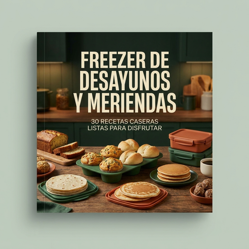 Freezer de Desayunos y Meriendas — 30 recetas caseras listas para disfrutar